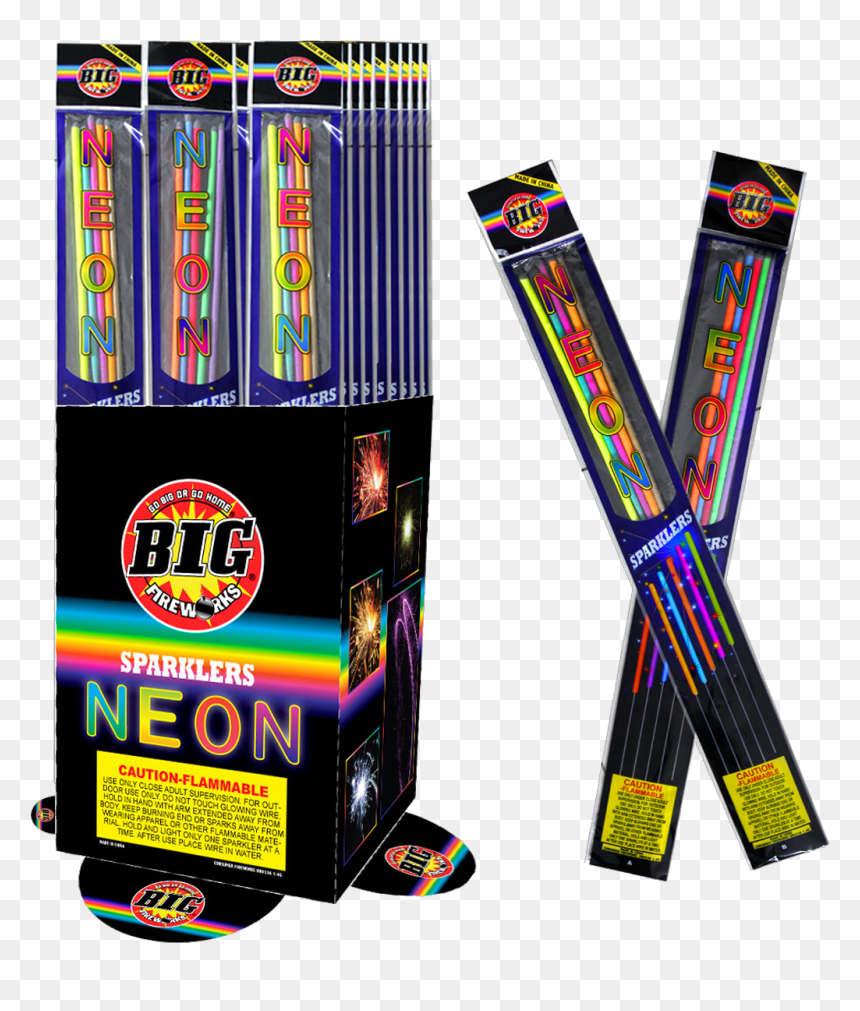 Picture of 10 inch Neon Sparklers