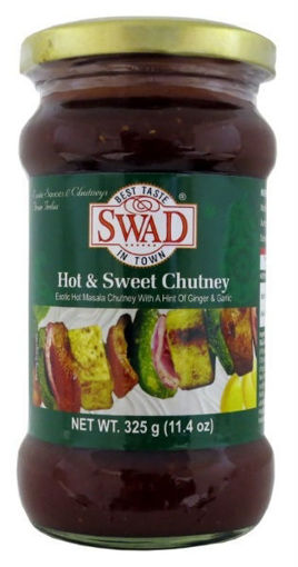 Picture of Swad hot & sweet chutney 10.6oz