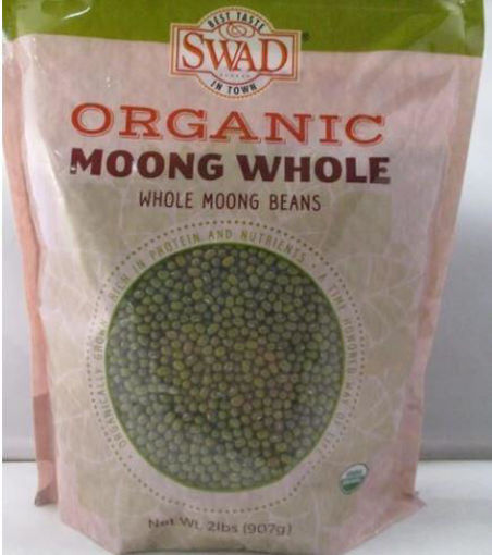 Picture of Swad Organic Moong Whole 2lbs