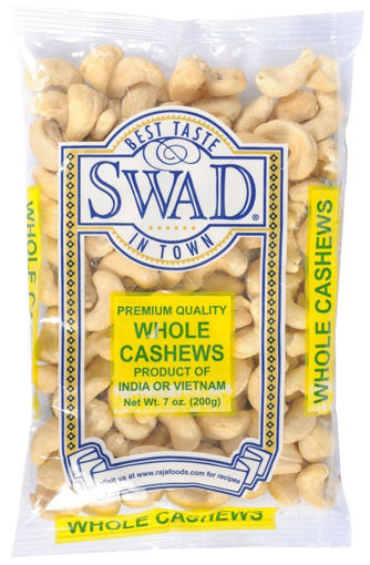 Picture of Swad Whole Cashews 7 oz