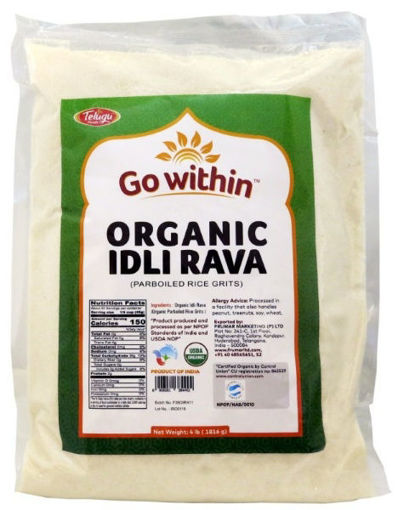 Picture of Telugu Organic Idli Rava 4lbs