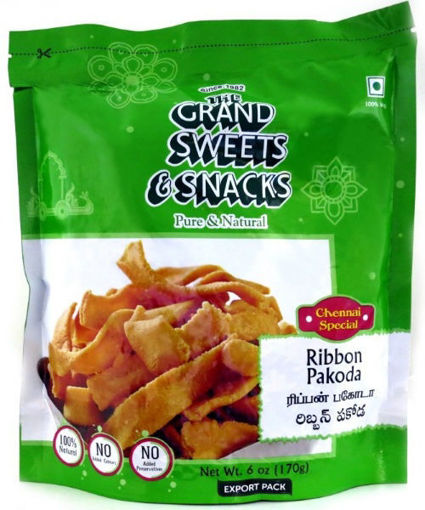 Picture of The grand sweet and snacks Ribbon Pakoda 200gms