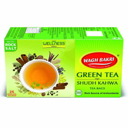 Picture of Wagh Bakri Green tea bags