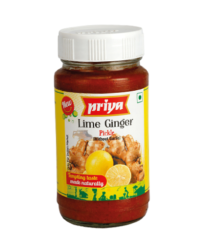 Picture of Priya Lime Ginger Pickle 300gm