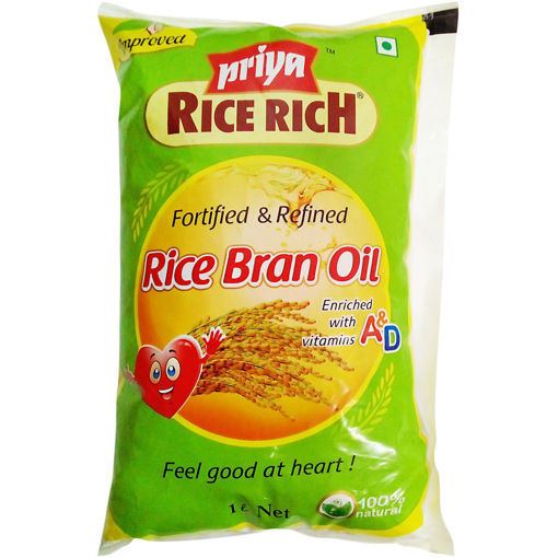 Picture of Priya Rice Bran Oil
