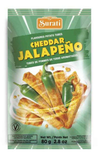 Picture of Surati Cheddar jalapeno tube 80gms
