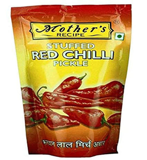 Picture of MOTHER'S RED STUF CHILLI PICKLE 500GM