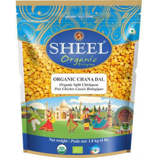 Picture of Sheel Organic Chana Dal 4lbs