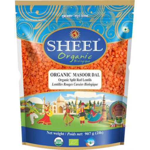 Picture of Sheel Organic Masoor Dal 2lbs