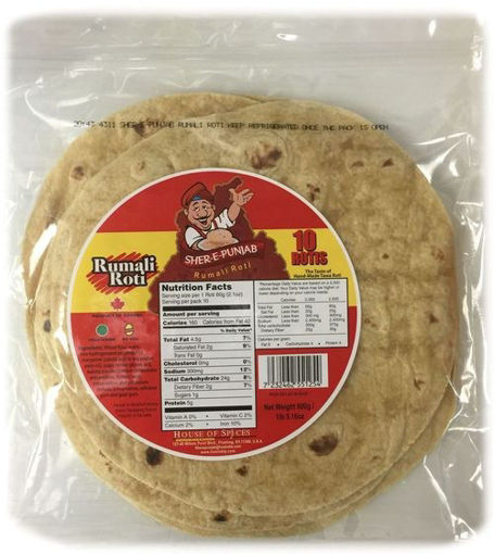 Picture of SHER-E-PUNJAB RUMALI ROTI 600GM