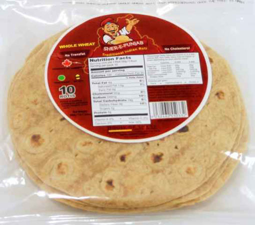 Picture of Sher-E-Punjab Wheat Roti 750GM