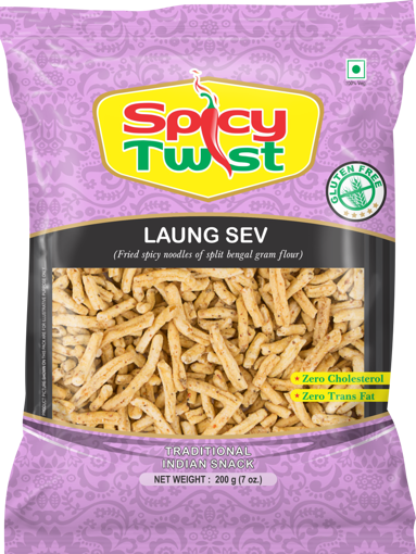 Picture of Spicy Twist Laung Sev 200gms