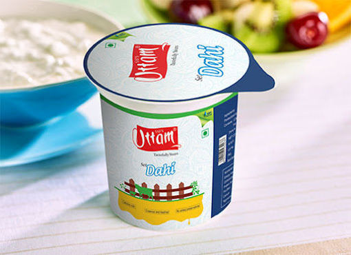 Picture of Uttam  whole milk yogurt 4lbs